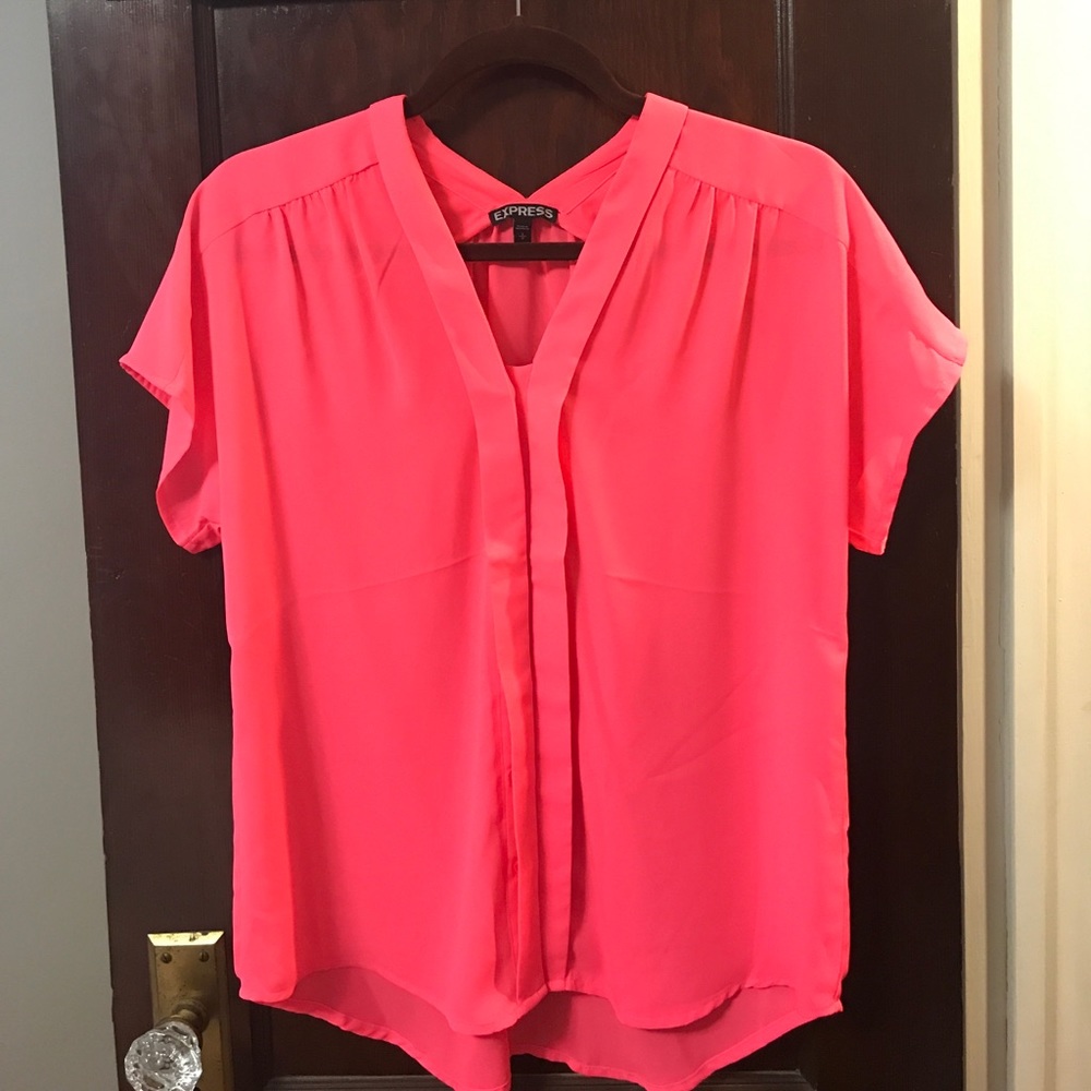 Neon Pink Express Top. Size S perfect for neon party